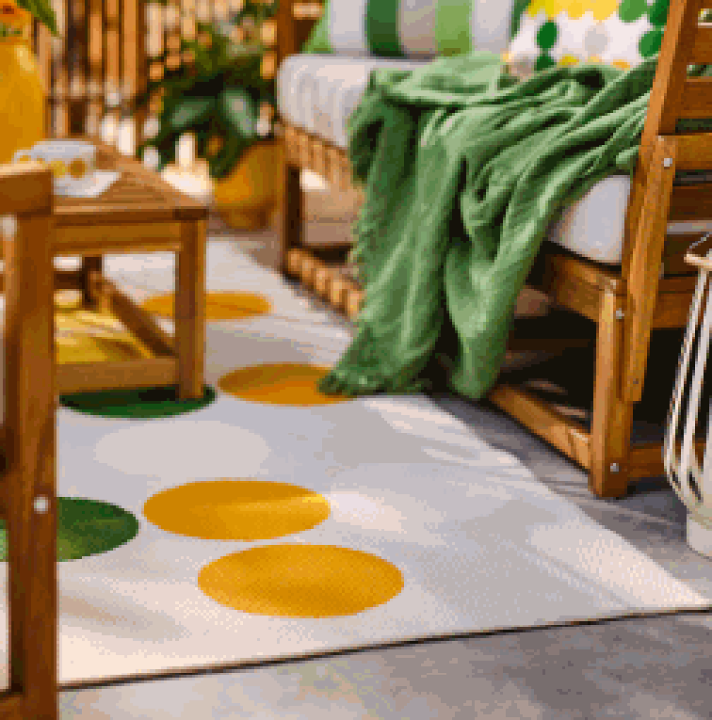 楽天市場】【NEW】IKEA ikeaBRÖGGAN ブロッガン ラグ 平織り、室内