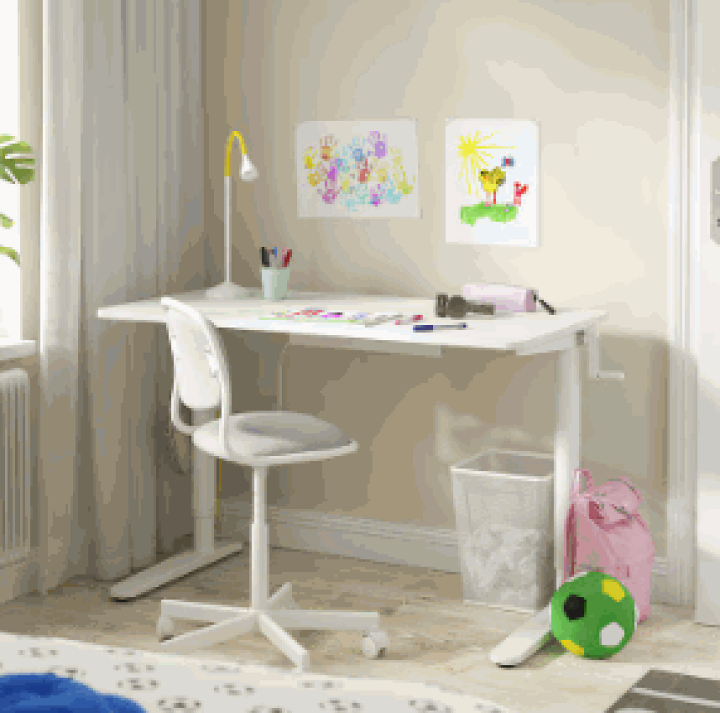 楽天市場】【NEW】IKEA ikeaRELATERA レラテラ デスク 昇降式