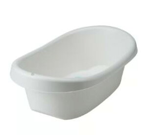 【NEW】IKEA ikeaLATTSAM レットサム ベビーバス, ホワイト/ターコイズ205.915.77IKEAでベビー用品の準備