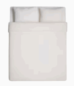 【NEW】IKEA ikeaKRANSSALVIA クランサルヴィア 掛け布団カバー＆枕カバー（枕カバー2枚）, ホワイト, 200x200/50x60 cm005.286.81シンプルなデザイン、肌触りがとてもいい