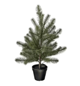 【NEW】IKEA ikeaVINTERFINT ヴィンテルフィント 人工植物（鉢） LED付き, 電池式/クリスマスツリー グリーン, 12 cm705.541.10素敵なクリスマスを！