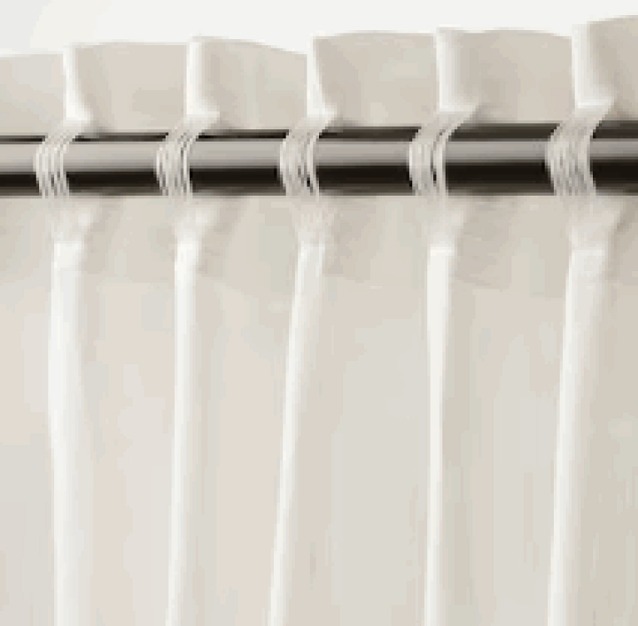 DYTÅG ディトーグカーテン1組, ホワイト, 3点セット DYTÅG ディトーグカーテン1組, ホワイト, 3点セット