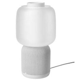 【NEW】IKEA SYMFONISK シンフォニスクスピーカーランプ WiFi付き、ガラスシェード, ホワイト494.991.73