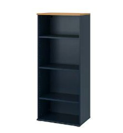 【NEW】IKEASKRUVBY スクルーヴビー 本棚,ブラックブルー, 60x140 cm905.203.55