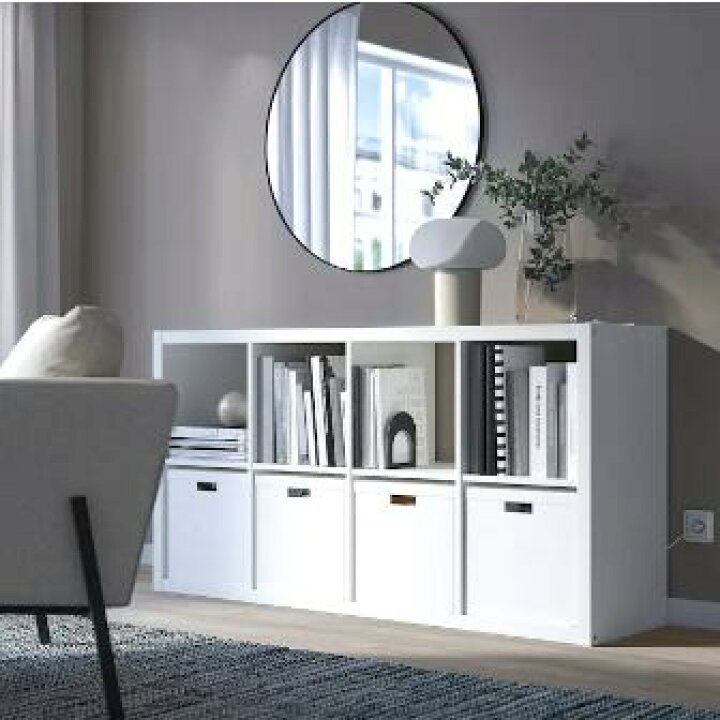 楽天市場】IKEA イケア KALLAX カラックスシェルフユニット, ホワイト 