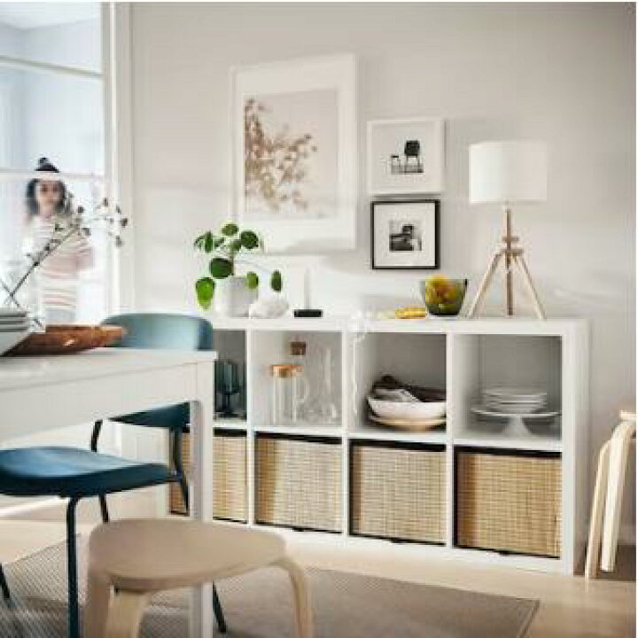 楽天市場】IKEA イケア KALLAX カラックスシェルフユニット, ホワイト 