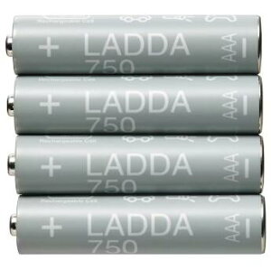 IKEA CPA LADDA b_ [ddr, HR03 AAA (P4`) 1.2V, 750mAh4 s[X 905.098.19