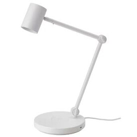 IKEA イケアNYMÅNE ニーモーネワークランプ ワイヤレス充電機能付き, ホワイト804.486.09ikea いけあ デスク ワークランプ ライト ワイヤレス充電
