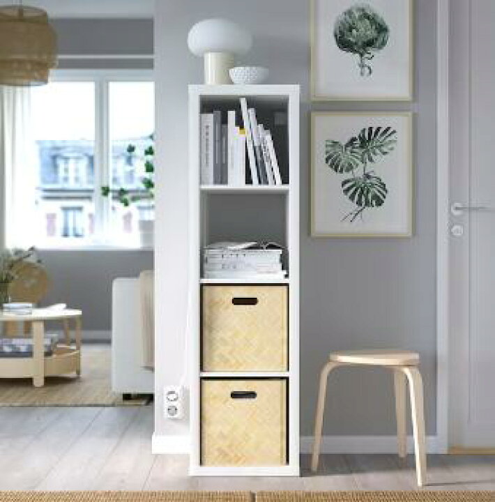 楽天市場】IKEA イケア KALLAX カラックスシェルフユニット, ホワイト 