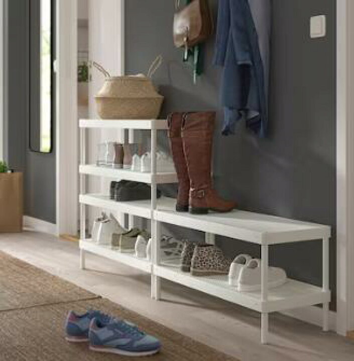 楽天市場】IKEA イケア MACKAPÄR マッカペールシューズラック 
