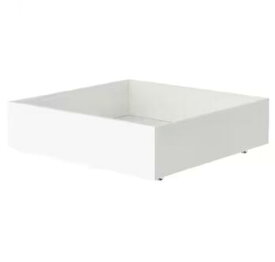 IKEA イケア BRUKSVARA ブルクスヴァーラベッド下収納ボックス, ホワイト, 63x62 cm 605.560.39北欧 収納 ベッド下収納 ストゥーク ボックス IKEA ikea いけあ