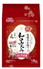 JPスタイル 和の究み 小粒 12か月まで 子犬用 1.8kg【ドッグフード】【ペットおやつ】犬用 ペット用品 犬猫用品 おやつ フード 犬用フード