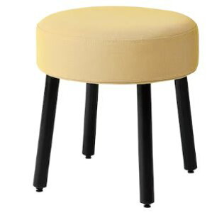 IKEAイケア MORTFORS モルトフォルス プーフ, ディセロード ダークイエロー, 47x47 cm 605.727.65