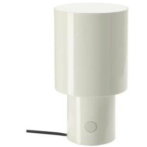 IKEA イケア SPETSBOJ スペッツボイ テーブルランプ, 調光可能/ホワイト, 22 cm305.891.16