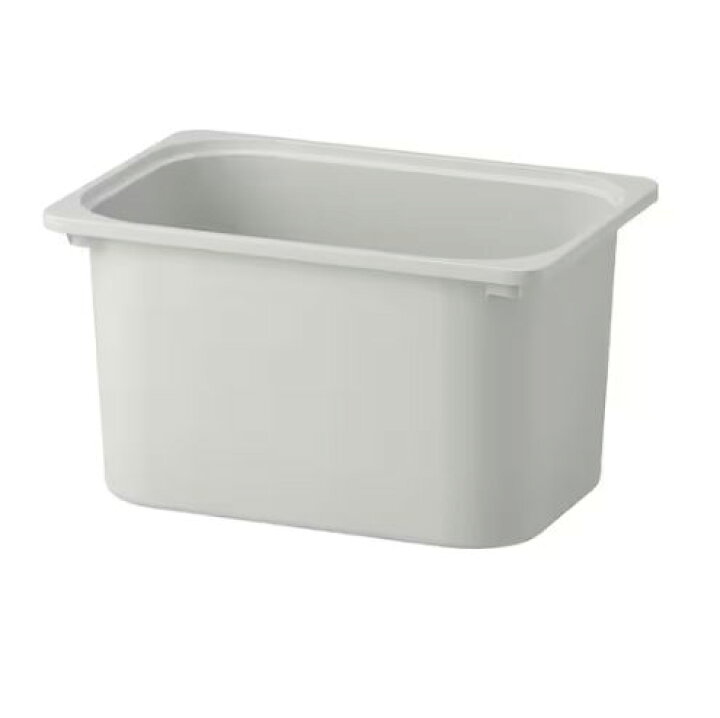 楽天市場】【NEW】IKEA TROFAST トロファスト 収納ボックス, グレー 
