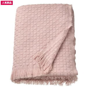 【NEW】IKEA イケア HORNMAL ホルンマルブランケット, オフホワイト, 130x170 cm305.307.86