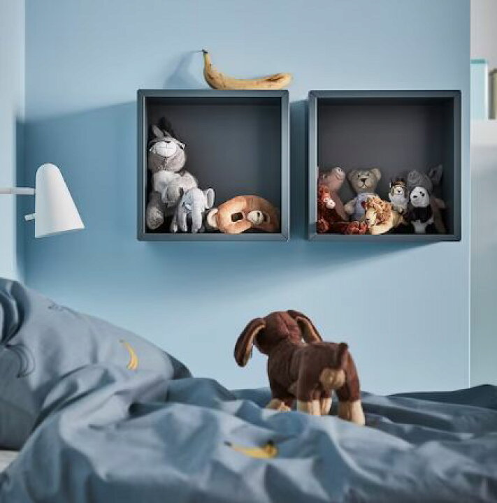 楽天市場】IKEA イケア EKET エーケトキャビネット, ダークグレー 