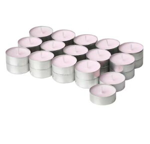 IKEA LUGNARE ルグナレ アロマティーライトキャンドル, ジャスミン/ピンク, 3.5 時間705.021.59