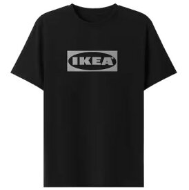 【NEW】IKEA AURTIENDE アウルティエンデ　Tシャツ, ブラック, S/M705.790.16
