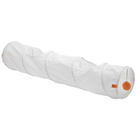 IKEA イケア UTSÅDD ウートソッドプレイトンネル ネコ用, ホワイト/オレンジ505.721.10