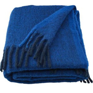 【NEW】IKEA イケアKLIPPOXEL クリッポクセルブランケット, ブルー, 130x170 cm105.846.24