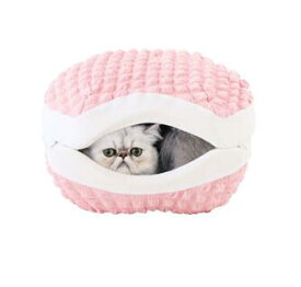 【在庫あります！】 ネコベッドニャンともさわやかマカロン アイスイチゴペッツルート ペット ねこ 猫 ネコ にゃんこ ベット クッション ネコ用 愛猫 ネコのいる幸せ ネコとの暮らし