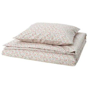 IKEA �C�P�A GULLNATTLJUS �O���i�b�g���[�X�|���z�c�J�o�[�����J�o�[, �z���C�g/�t���[�����p�^�[��, 150x200/50x60 cm006.000.83ikea �C�P�A �l�C �k�� �Q�� �J�o�[ ikea �Q�� �q������