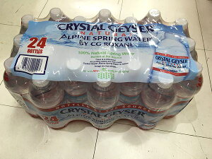 �N���X�^���K�C�U�[ �~�l�����E�H�[�^�[ 500ml×24�{CRYSTAL GEYSER NATURAL WATER 500mL x24bottles