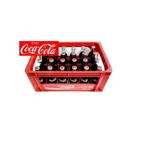 なつかしの瓶コーラ！ケースも付属します！【業務用】コカコーラ レギュラー瓶 190ml×24本 1ケース coca cola【メール便不可】