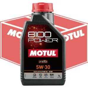 MOTUL `[ 8100 POWER 5W30 SN PLUS 1L `[ 8100 p[ 1L  GWIC  IC X|[cJ[AXyVeBJ[A~joASUV 112002