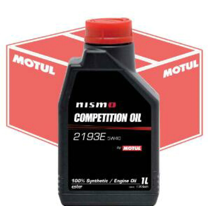 楽天市場】MOTUL NISMO COMPETITION OIL 2193E 5W40 6本X1L『1ケース 