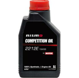 MOTUL NISMO OIL 2212E 15W50 6本X1L『1ケース販売』モチュール ニスモ コンペティションオイル 2212E 15W50 6本X1L『1ケース販売』NISSAN NISMO GT-R RC指定 全合成油 走行性能 エンジン オイル 高負荷走行 102507