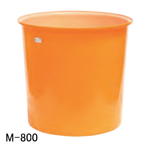 法人のみ スイコー タンク 新入荷　流行 商品 M型容器 オレンジ M-800 800L 白