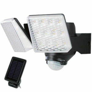 【楽天市場】LEDソーラーセンサーライト 2灯式 DLS-7T200 DAISHIN(大進)：オアシスプラス