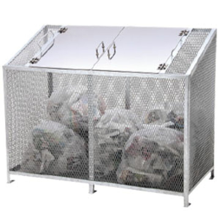 楽天市場】ダストボックス BOX-S ワイドタイプ 450L CS-30 サンカ L型 