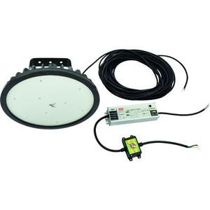 LEDハイテンプディスク120W 高温対応 電源装置外付型 昼白色 吊下げ型 ワイド L120HT-P-H120-50K 日動工業 | オアシスプラス