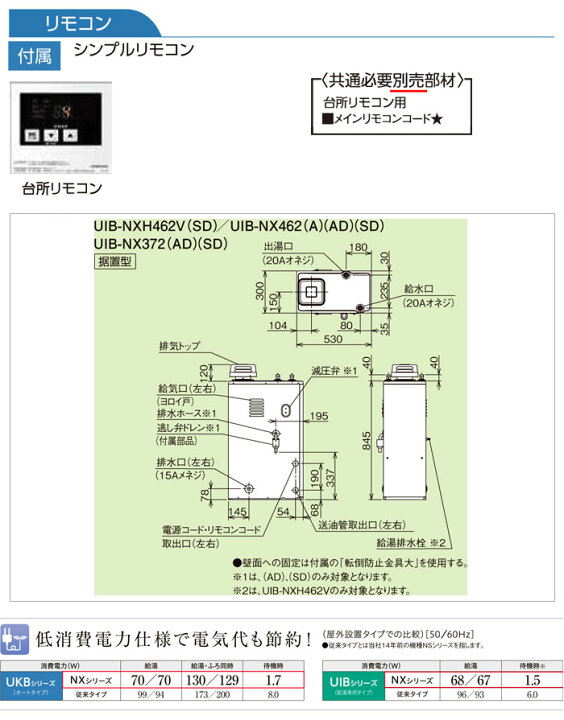 楽天市場】石油給湯器 給湯専用貯湯式ボイラー 減圧・圧力逃がし弁内蔵 