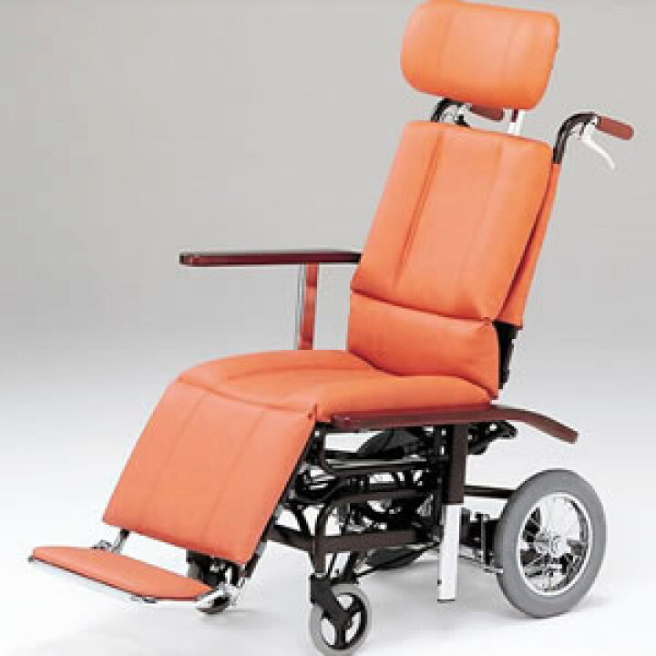 楽天市場】介助型車いす ティルト&フルリクライニング NHR-7 日進医療 