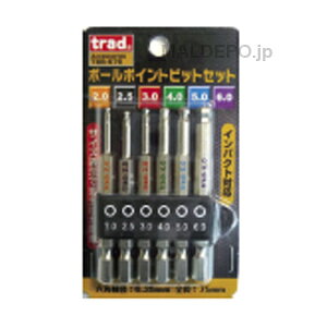 TRAD 6pcs.�{�[���|�C���g�r�b�g�Z�b�g TBB-675 �O���R�[�|���[�V����