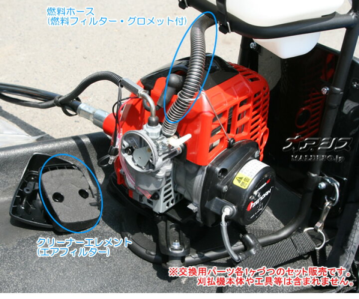 楽天市場】メンテナンスパーツ 2点セット(クリーナエレメント 