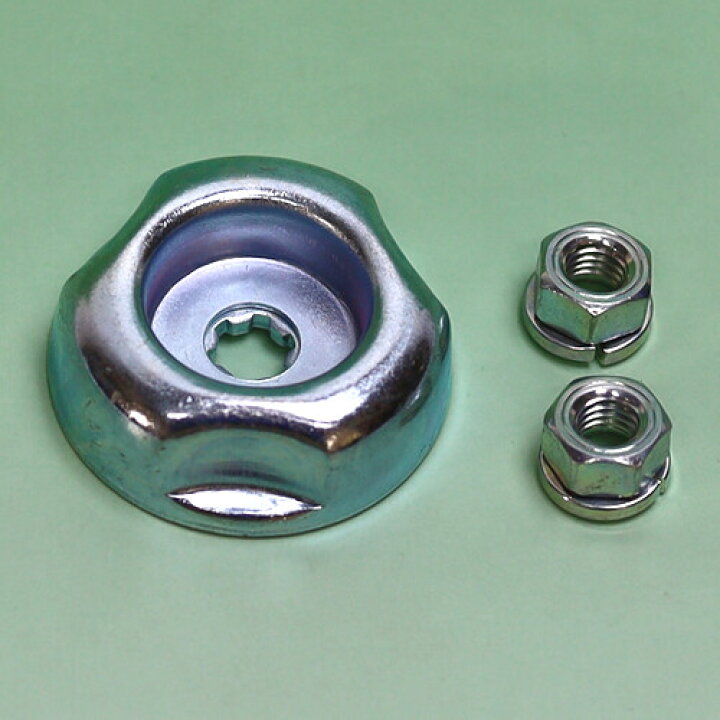 楽天市場】一体型安定板(刃押え金具)+左ネジナットセットB 刈払機 