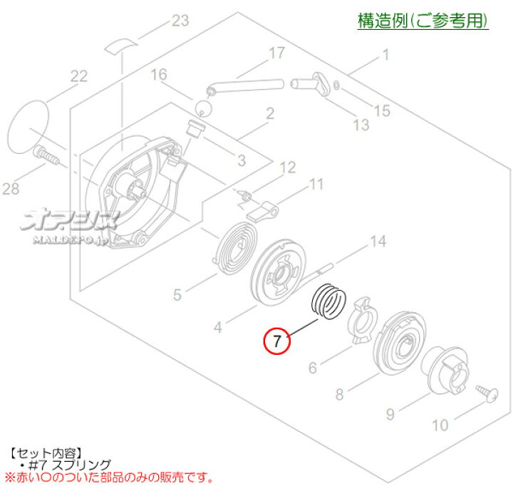 楽天市場】スプリングB 新ダイワ(shindaiwa) 肩掛式刈払機 R2400-S2 
