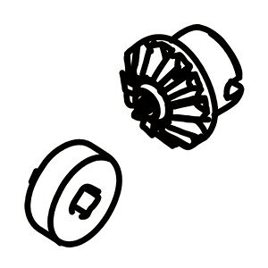 �x�x���M�A�Z�b�gCB(���蒲���p�̎P����) �V�_�C��(shindaiwa) �`�F���\�[ E2125S/E2125TS�p ��܂т��y���[���։z