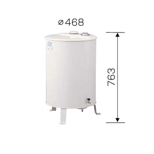 オイル 灯油 ボイラー 給湯 気質アップ オイルタンク 貯油 85L OT-98 灯油タンク 激安超特価 長府製作所 丸型