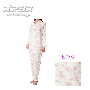 らくらくパジャマ 柄タイプ 上下セット 婦人用 / No.905 M ピンク 神戸生絲株式会社