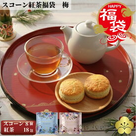 【福袋 数量限定 売切次第終了 】 梅 スコーン 紅茶 福袋 お得 新春 お買い物マラソン 手作り 風味豊か こだわり素材 おもてなし 焼きたて お正月 紅茶 団欒 特選 お好み セット ギフト 詰め合わせ 贅沢 ティータイム お土産 お取り寄せ 帰省 本格 お楽しみ