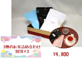 紅茶 [世界の美味しい紅茶]　20TBx3袋 豪華化粧箱でお届け　ギフト　お土産