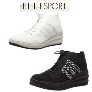 �y���������z�ɂ��Ȃ��_���j�b�g�X�j�[�J�[ ���r 5.5cm�A�b�v�q�[�� �}�h���X �G���X�|�[�c ESP12713A ELLE SPORTS �w�l ���f�B�[�X �E�H�[�L���O�V���[�Y ���s