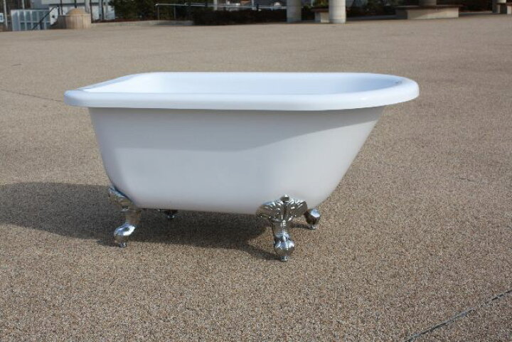 楽天市場 猫足バスタブ 浴槽 猫脚バスタブ 幅1350 バスタブ 浴そう お風呂 置き型 洋式 エレガント アンティーク アクリル製 猫足バスタブ Koa223 1350 オバラ住設楽天市場店
