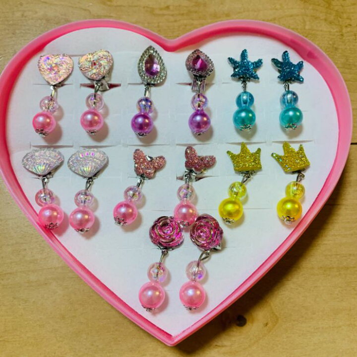 楽天市場】送料無料 キッズ アクセサリー イヤリング 子供イアリング セット クリップ式 プレゼント かわいい 女の子 耳クリップ 子供 装飾 誕生日 ギフト ロールプレイ お祭り パーティー おしゃれ 7組 1週間 発表会 ドレス : 美麗屋オシャレハウス